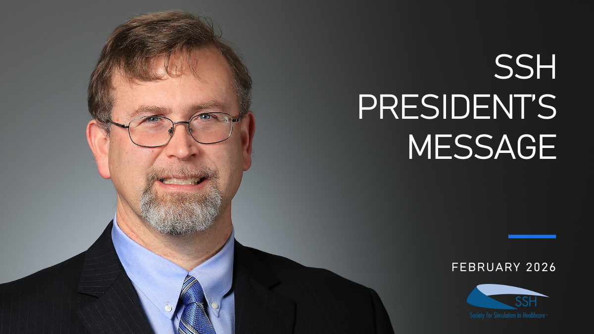 ssh president's message february 2026 - aaron calhoun