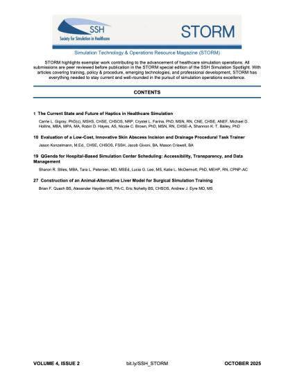 Preview of Volume 4, Issue 2